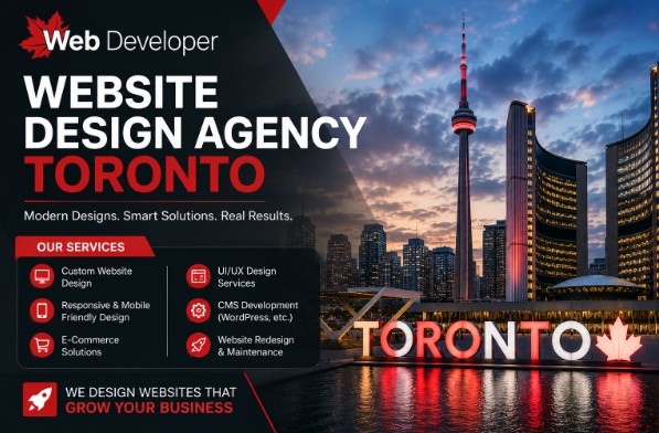 Custom Web Design Agency Toronto for Businesses