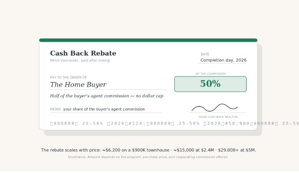 The Top 5 Cash Back Realtors and Rebate Real Estate Websites in Vancouver (2026)
